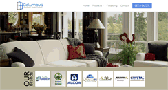 Desktop Screenshot of columbuswindow.com